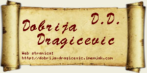 Dobrija Dragičević vizit kartica